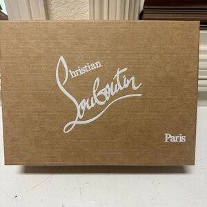 Christian Louboutin Iriza Patent Open-Side Red Sole Pump